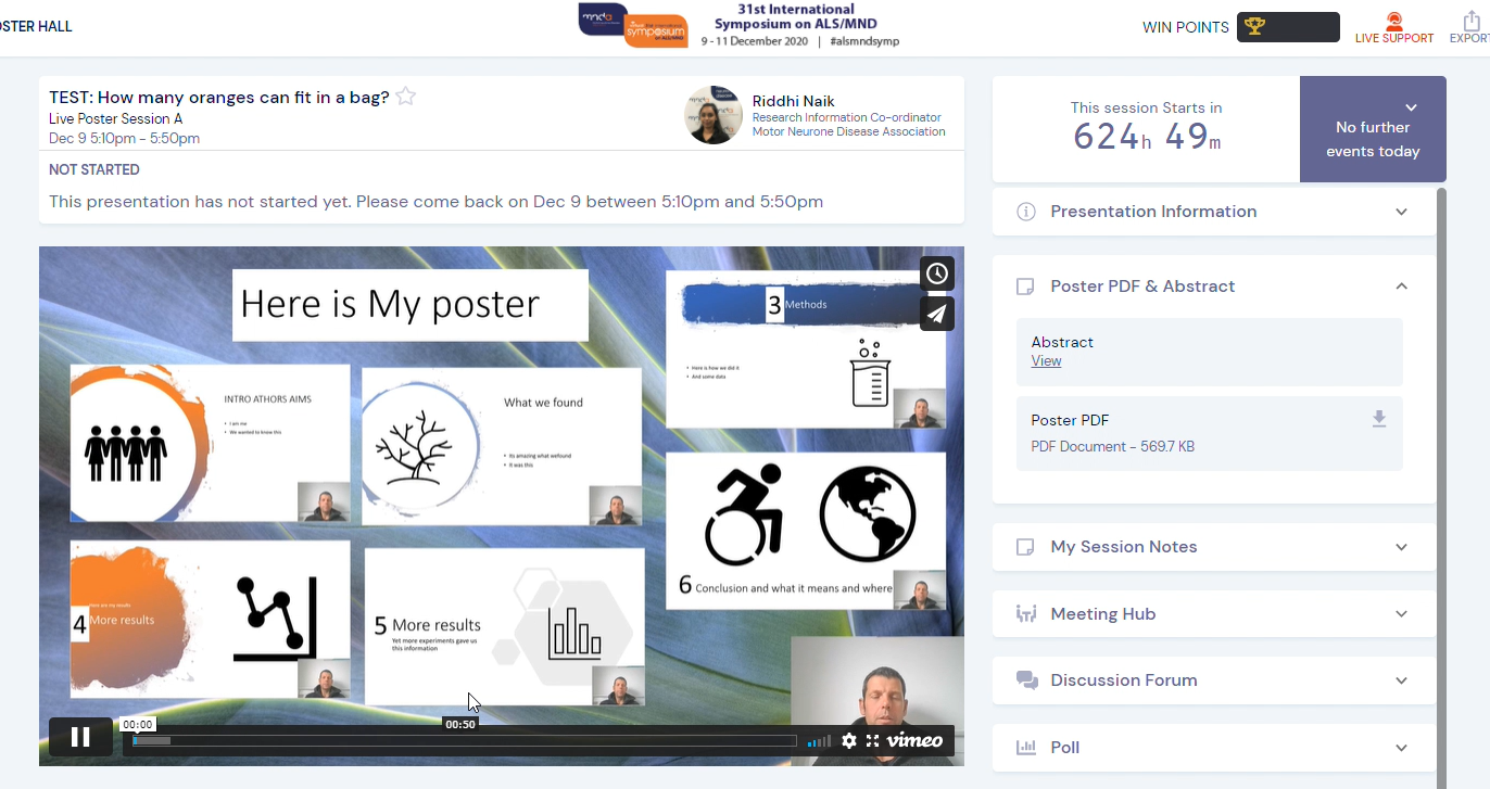 e-Poster Hall screenshot