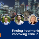 Text reads: Finding treatments and improving care in MND